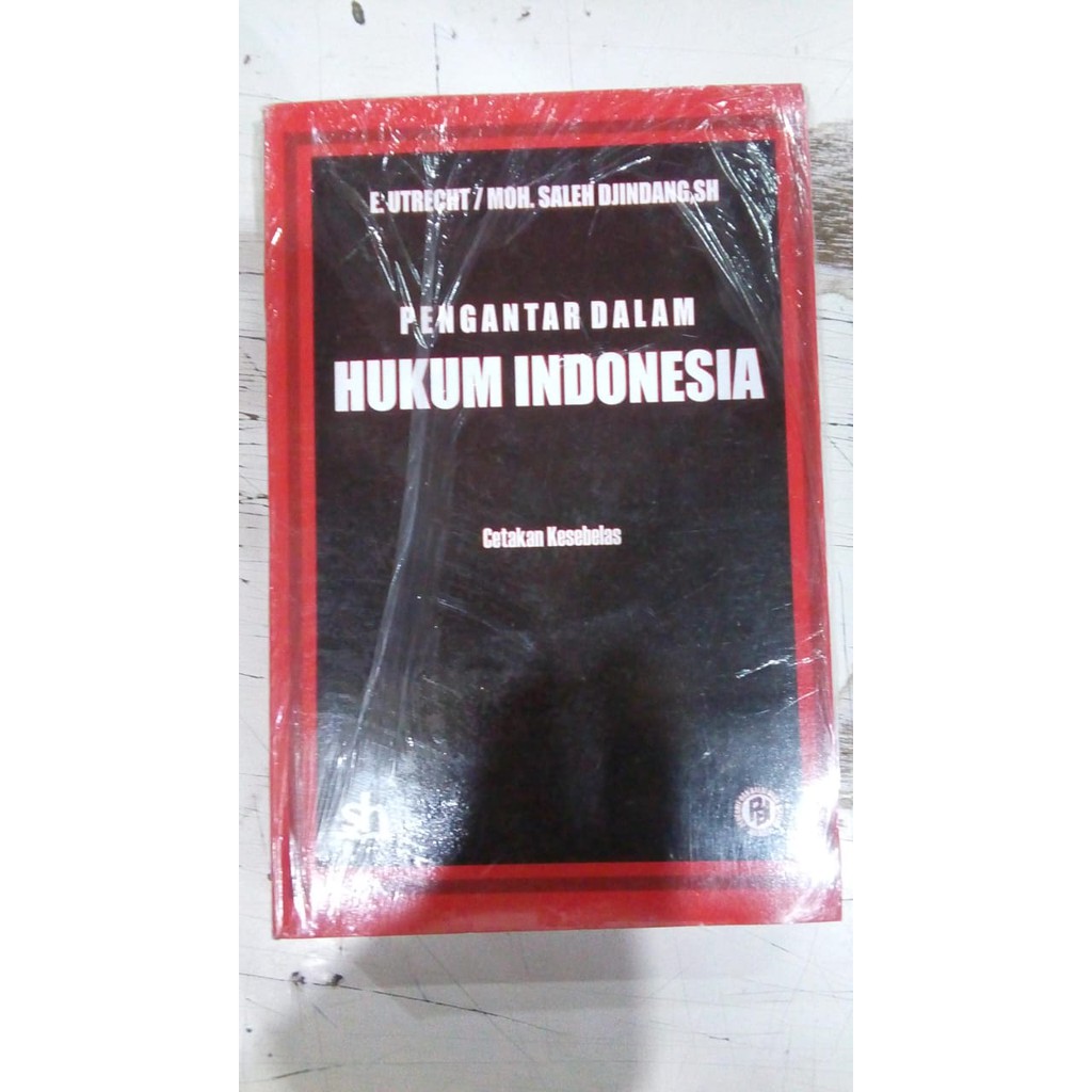 Jual BUKU PENGANTAR DALAM HUKUM INDONESIA CETAKAN 11 | Shopee Indonesia