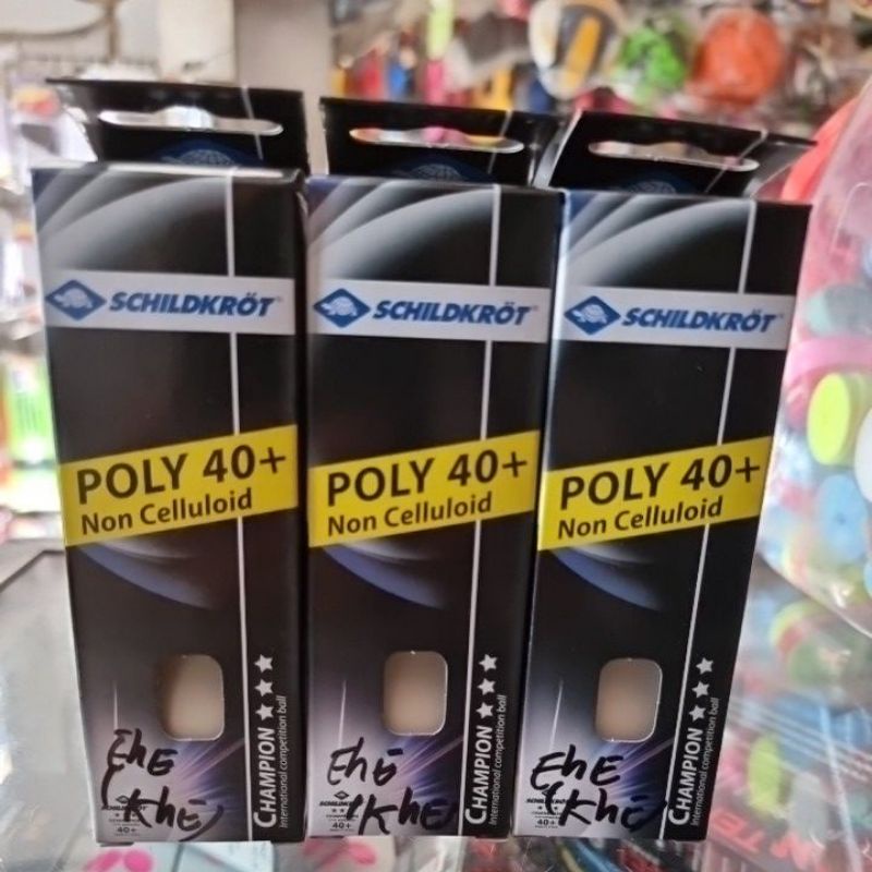 bola pingpong donic champion 40+bintang 3 100% ori