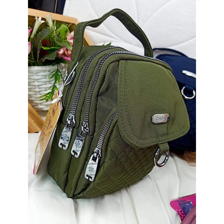 Tas Slempang Chibao 3301-22-6 Bahan Kanvas. Tas Slempang Wanita Tas Chibao Tas Wanita Import Chibao Ori Chibao Import BEST SELLER BISA BAYAR DITEMPAT.!!!!