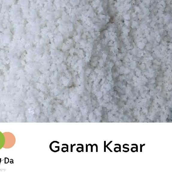 

☑ Natural Sea Salt,Unrefined Salt,Garam Kasar Krosok kiloan 1 kg|Busayda ✪
