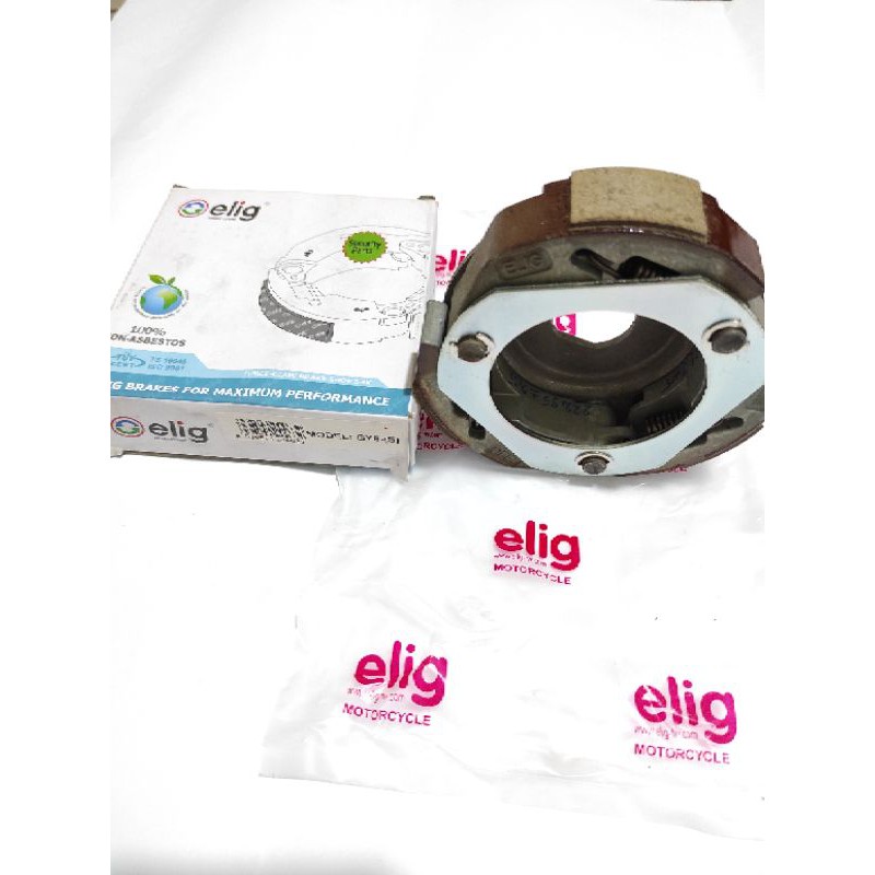 kampas ganda racing assy elig kymco 125