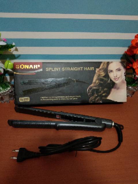 Catok Rambut Sonar SN-820 Catok Rambut 2in1 Original Import