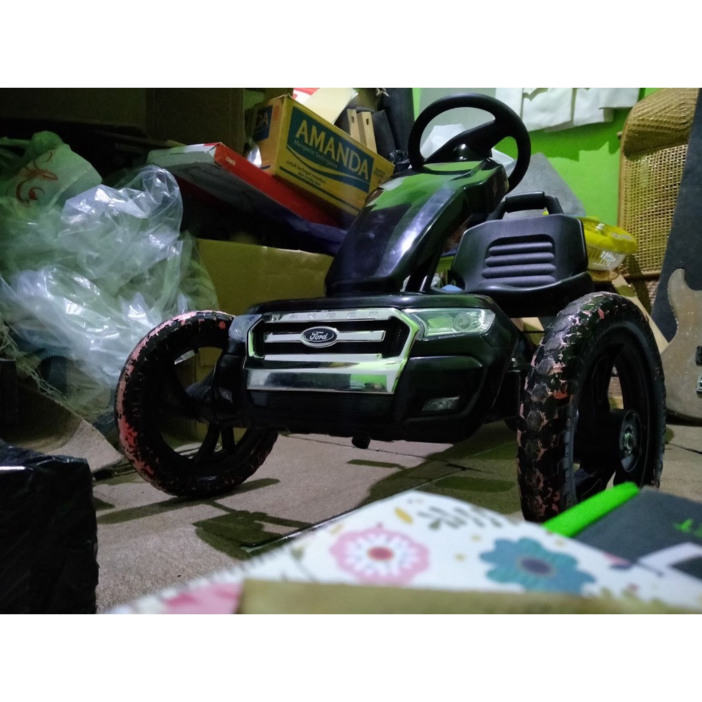 Mainan Anak GOWES GOKART FORD Ranger ET-G01 Licensed (TANPA AKI)