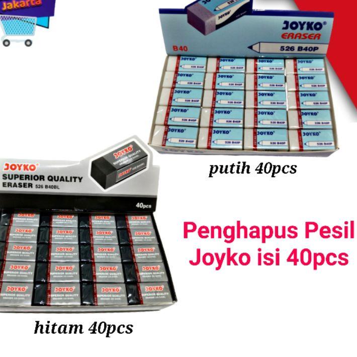 

Trend - Penghapus pensil Joyko superior Quality Eraser 526 B40BL grosir isi 40pcs