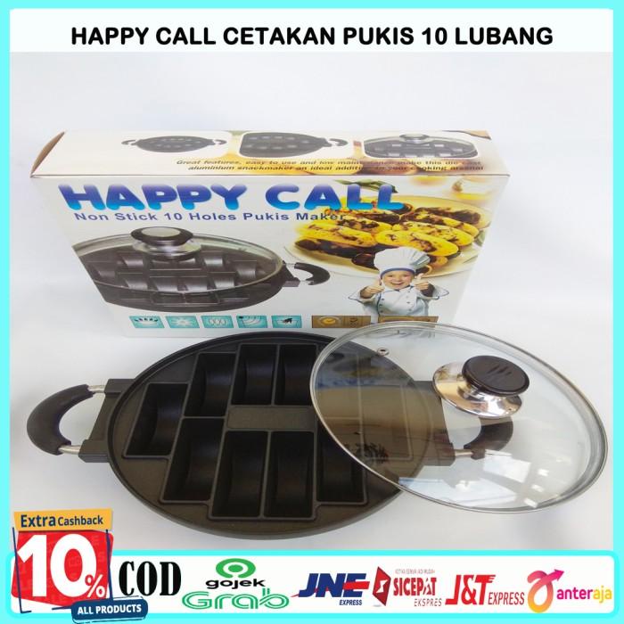 loyang kue cetakan pukis kue pukis happy call anti lengket 10 lubang