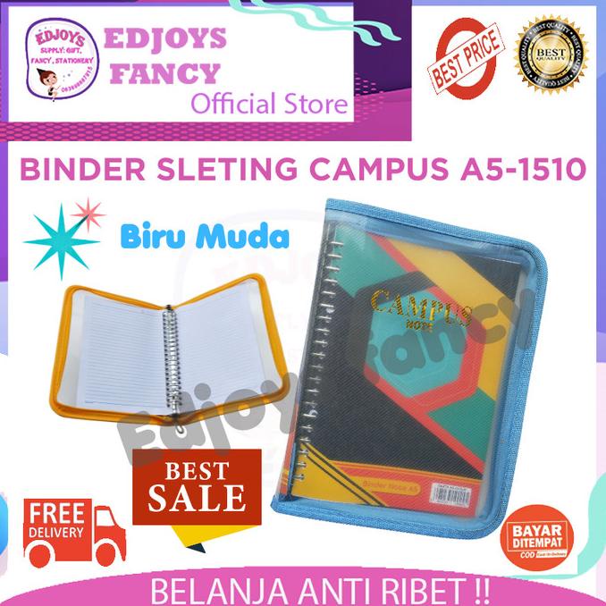 

Binder seleting campus polos transparan A5-1509JH warna warni