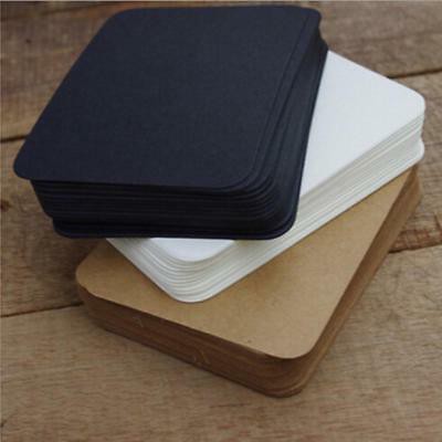 

BALIARTEMEDIA Blank Card - Black / White / Kraft Paper