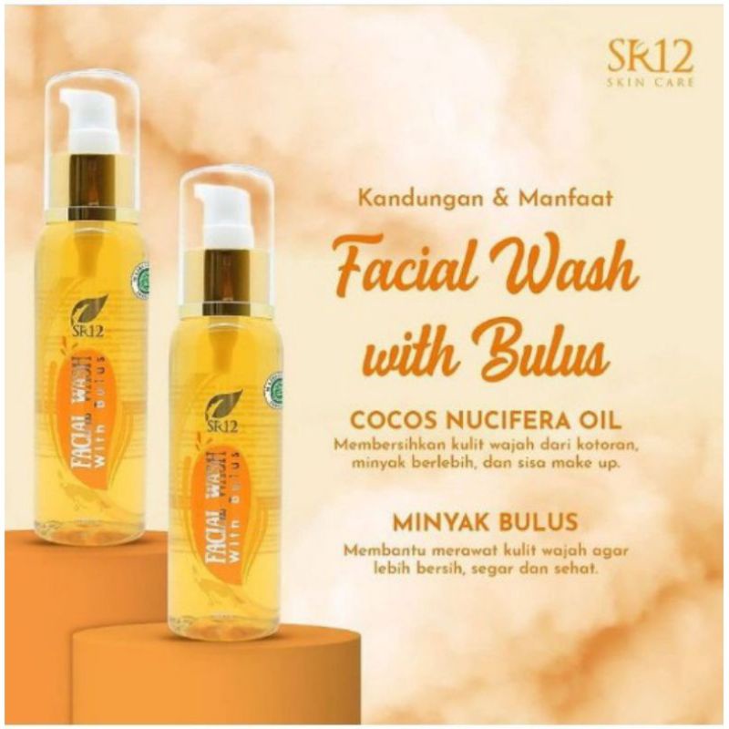 Sabun pemutih wajah/Sabun pembersihan wajah berminyak/Facial wash bulus SR12