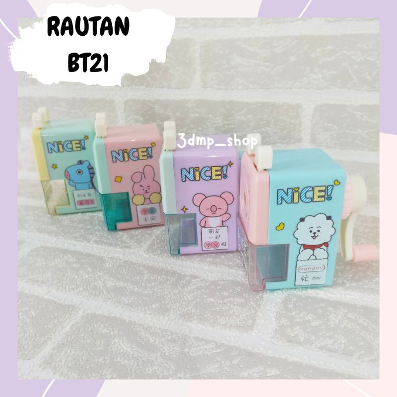 Rautan pensil Bt21 cooky koya rj mang