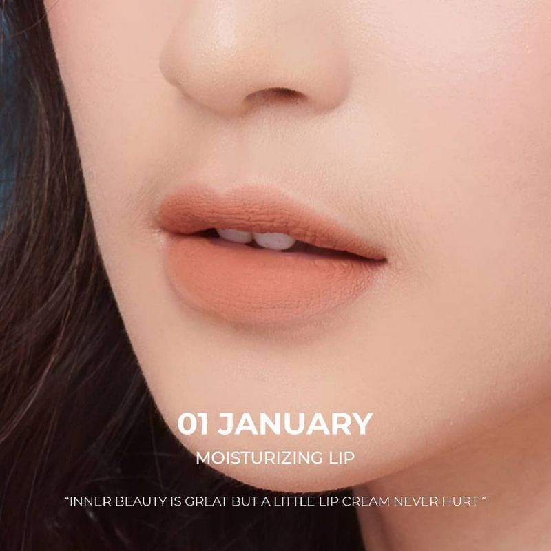 KYL LIP MOUSSE 01 JANUARY by kayla nadira