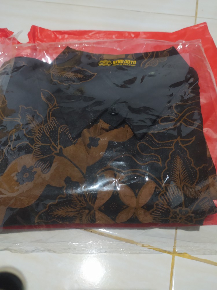 Parang Kawung Kemeja Batik Full Furing Katun Halus Primisima