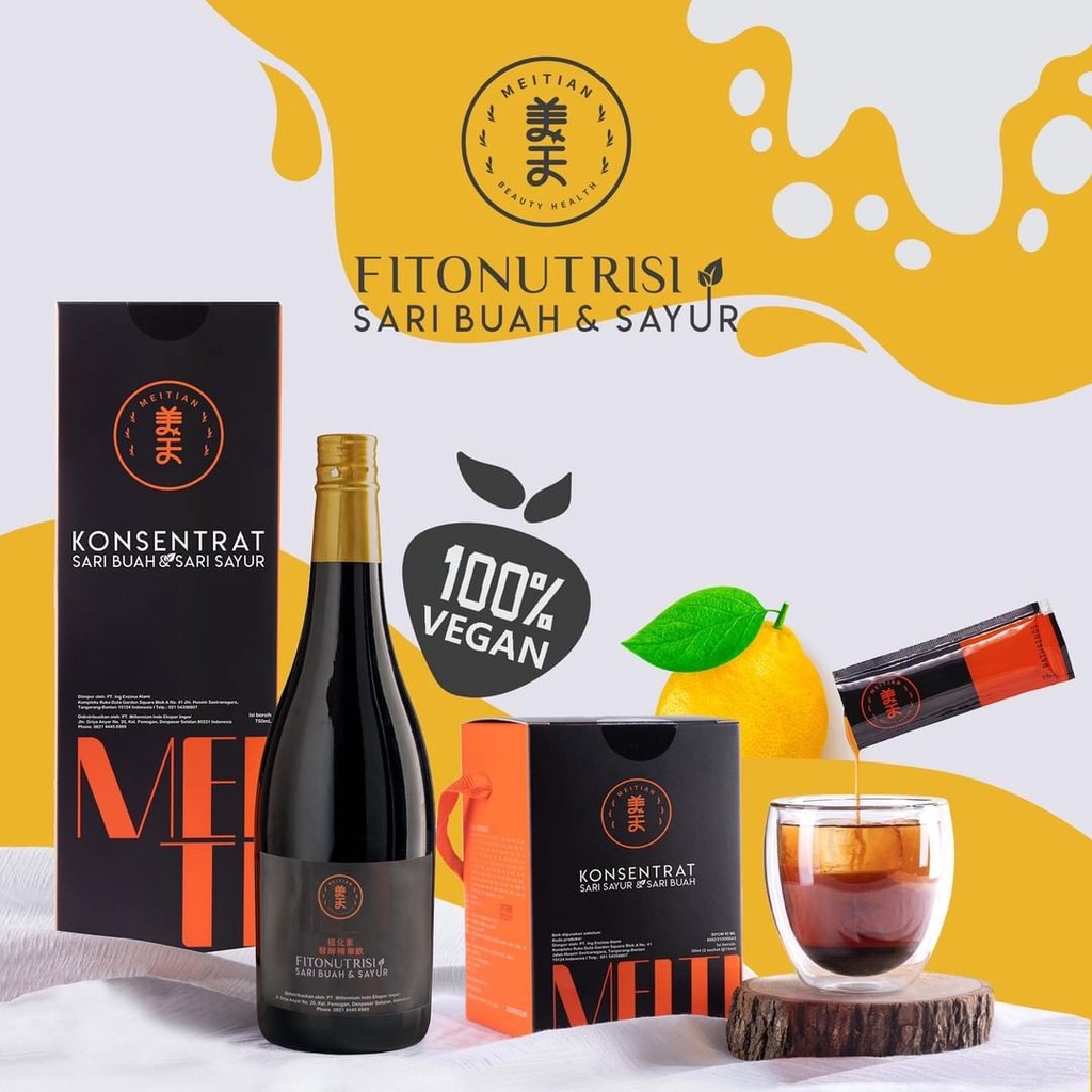 

(PROMO) MEITIAN FITONUTRISI SARI BUAH & SAYUR (NO COD) BPOM