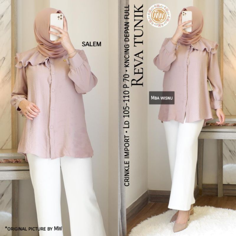 REVA TUNIK ORI BERLABEL MBA WISNU