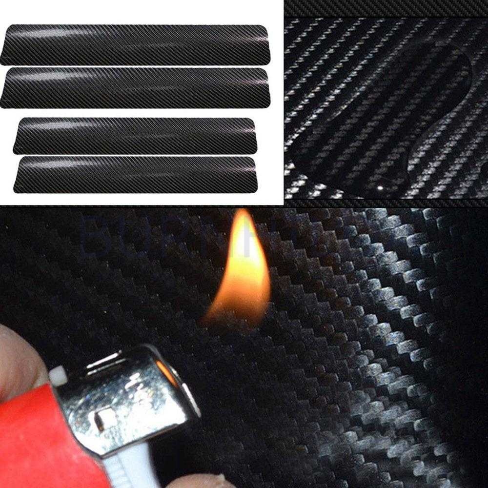 Anti Gores Stickers carbon fiber untuk Mobil accesoris mobil burnhilda