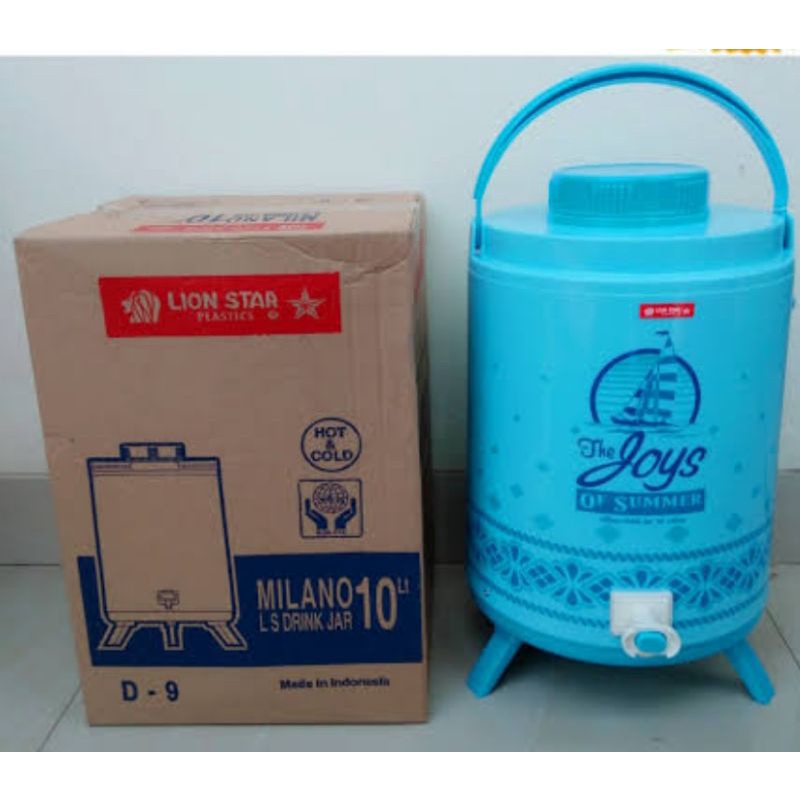 Drink jar Milano Lion star 10 liter