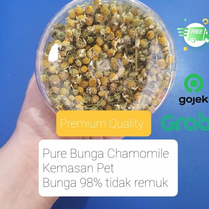 

[COD] Pure Chamomile 98% Bunga | Serbuk sari bunga di saring [COD]