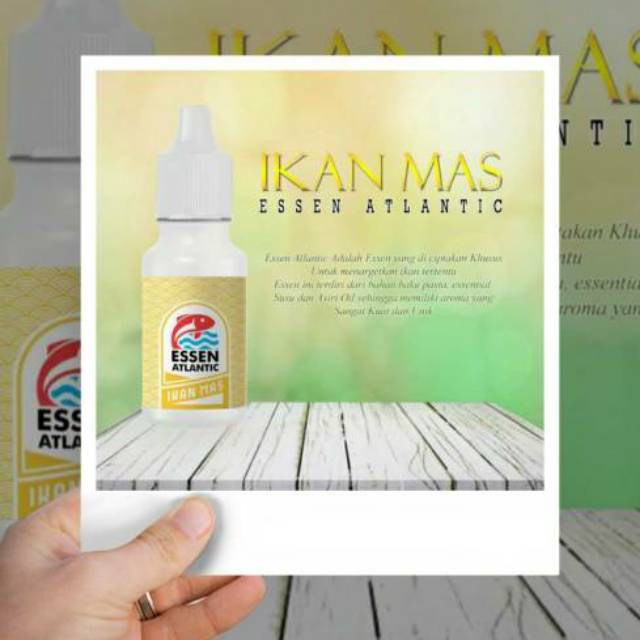 BEST SELLER UMPAN MANCING ESEN ESSEN ATLANTIC IKAN MAS 30ML