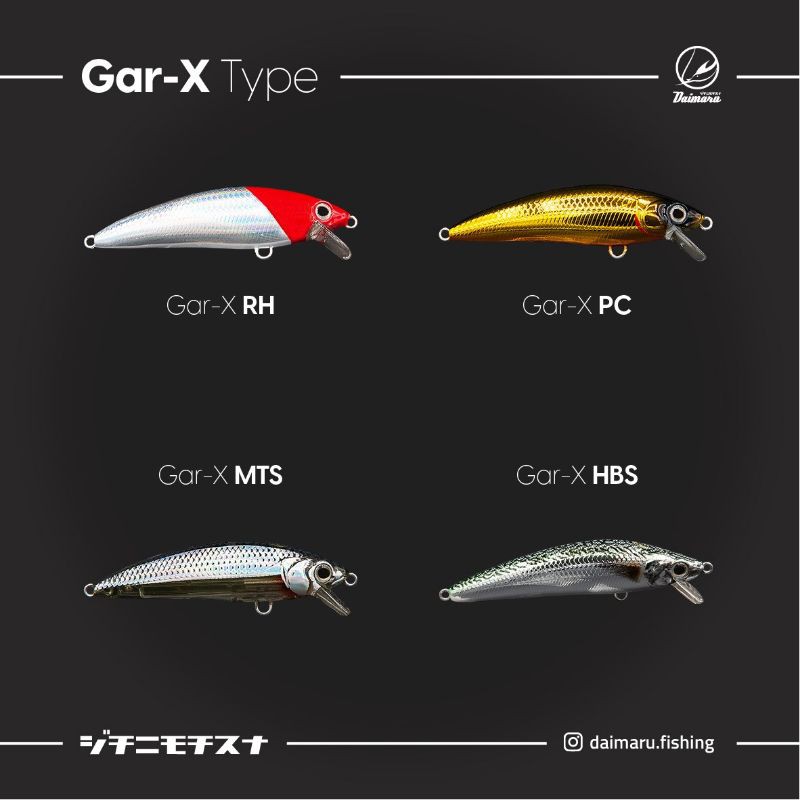 LURE DAIMARU GAR-X 95MM/16,5GR