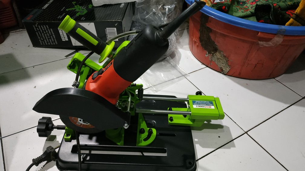 Sliding Grinder Dudukan Gerinda Dorong Sliding Grinder Stand