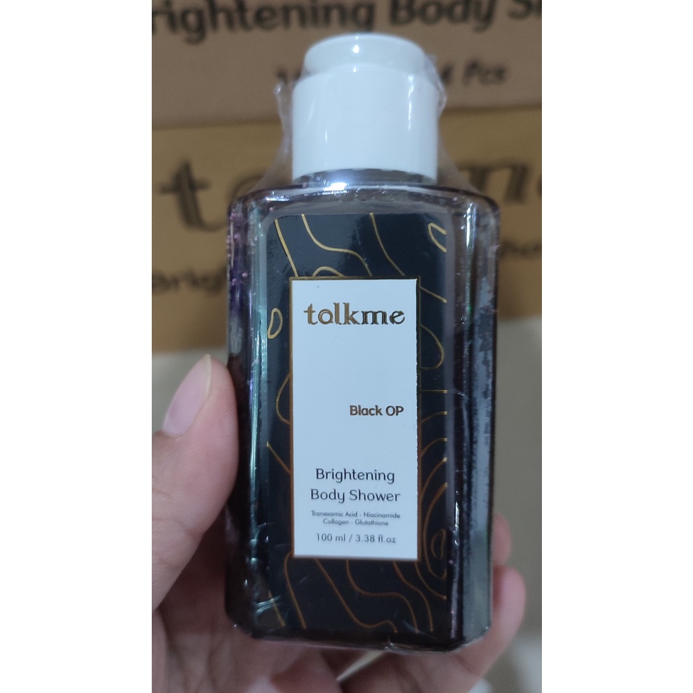 TALKME body wash 280ML dan 100ml body shower sabun cair ORIGINAL