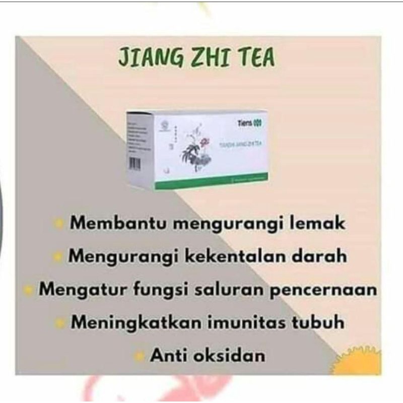 [BPOM] TEH PELANGSING BANDAN || JIANG ZHI TEA || 100% ori produk TIENS