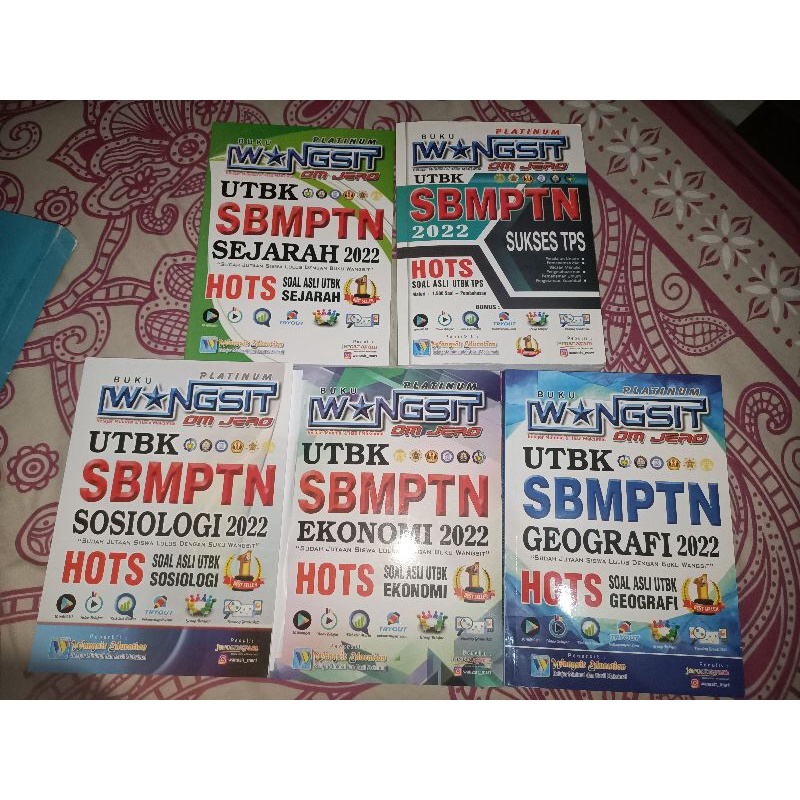 preloved new original buku wangsit utbk sbmptn soshum 2022 jeroan ayam