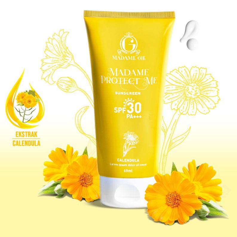 MADAME GIE Madame Protect Me Suncreen  SPF 30PA+++ 60ML