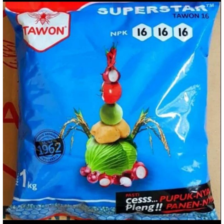 Pupuk Superstar Tawon 16 NPK 161616 5Kg Cap Tawon