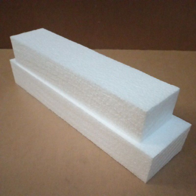 Gabus Styrofoam putih untuk bunga Hantaran tebal 5 cm