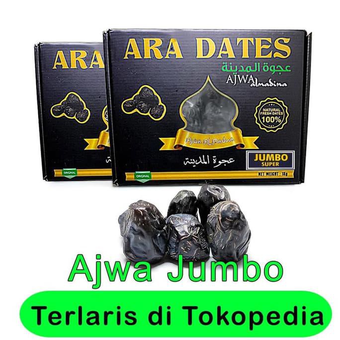 

Kurma Ajwa Madinah 1 Kg Jumbo Xl Super Besar Nabi Rosul Premium Mudikulo.Com1