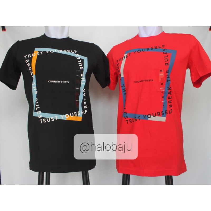 COUNTRY FIESTA ORIGINAL | 01210101001 | Kaos CF | Oblong CF | T-shirt CF