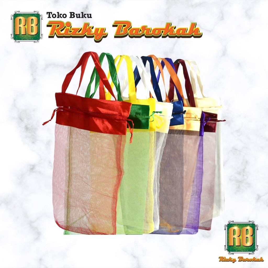 Tas Buku Yasin Bahan Kain Tile - Ukuran Standar Yasin