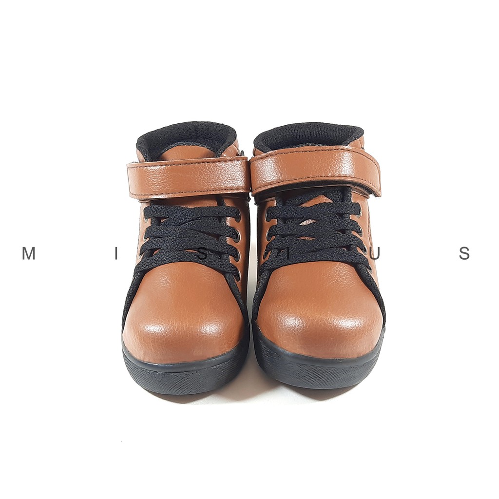 Misius - TODOROKI Sepatu Boots Anak Cocok Untuk Sekolah Bahan Tebal