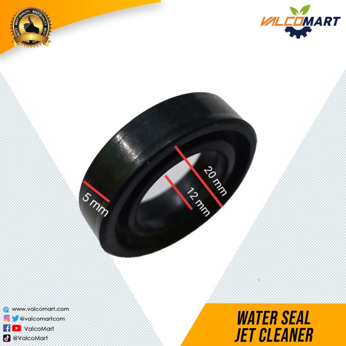 Karet Pelindung Jet Cleaner / Water Seal