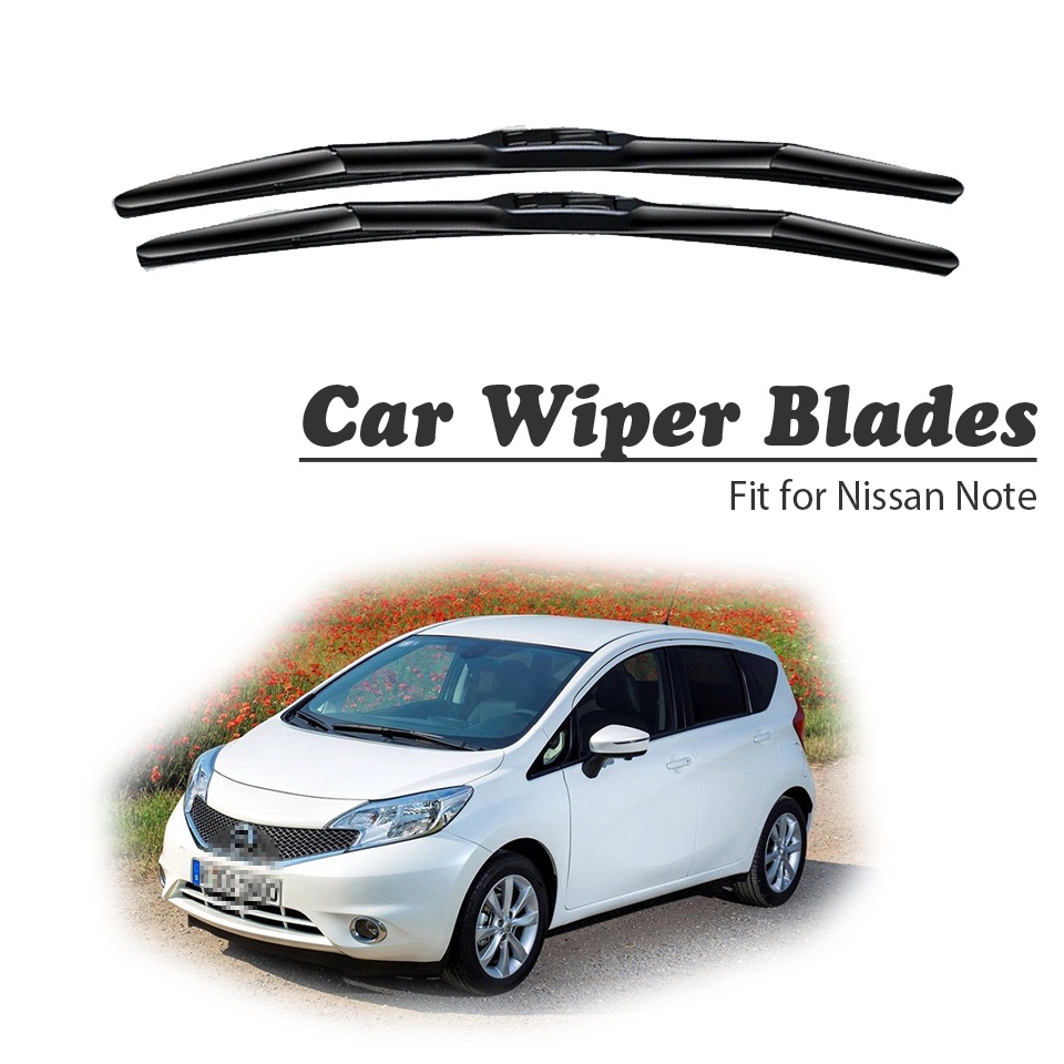 1 Set Karet Wiper Kaca Depan Mobil Untuk Nissan Note 2013 2012 2011 2010-2006