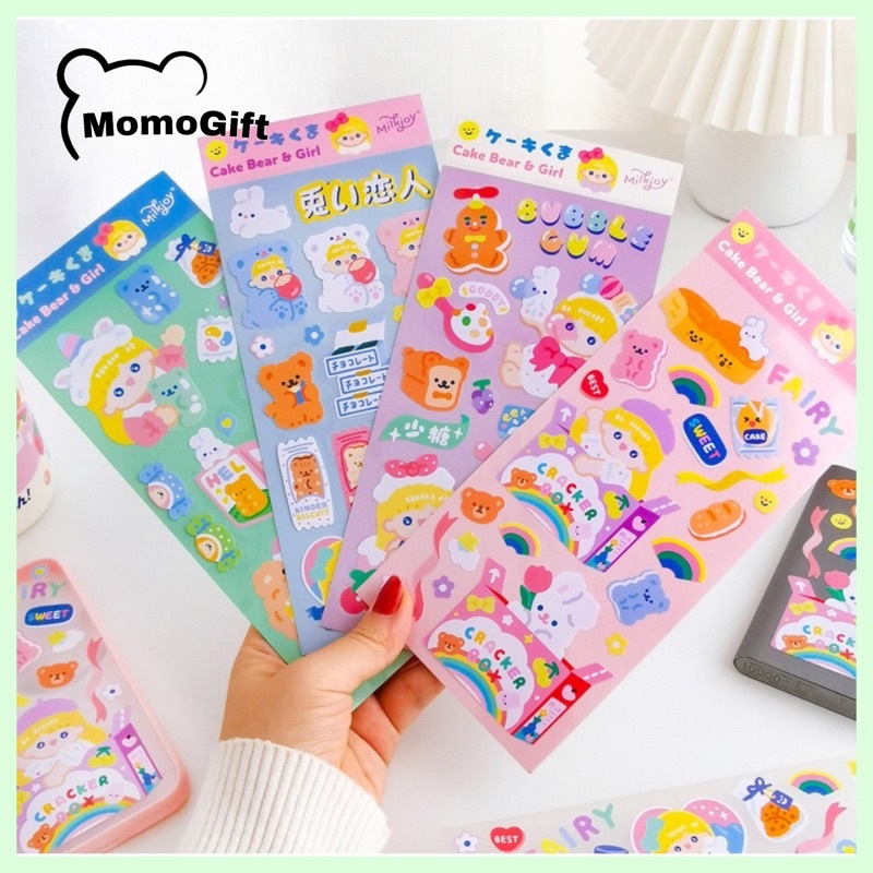 

Stiker Milkjoy Bear Korean Style Aesthetic Untuk Dekorasi