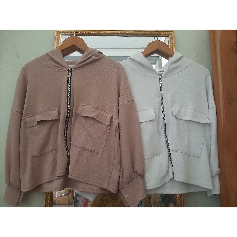 melisa hoodie crop