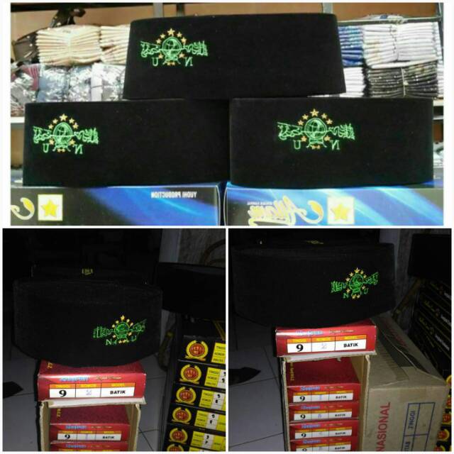 PECI / SONGKOK AC BORDIR NU / SONGKOK BORDIR NU / KOFYAH NU / PECI LOGO NU