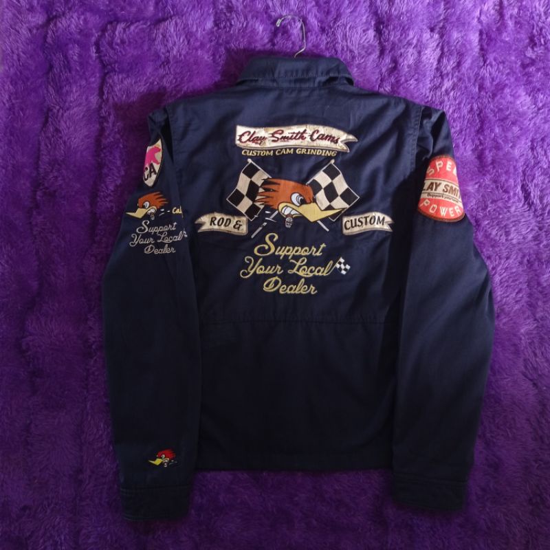 jaket racing clay smith