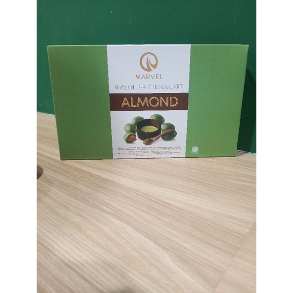 

marvel green tea chocalate almond 90 g