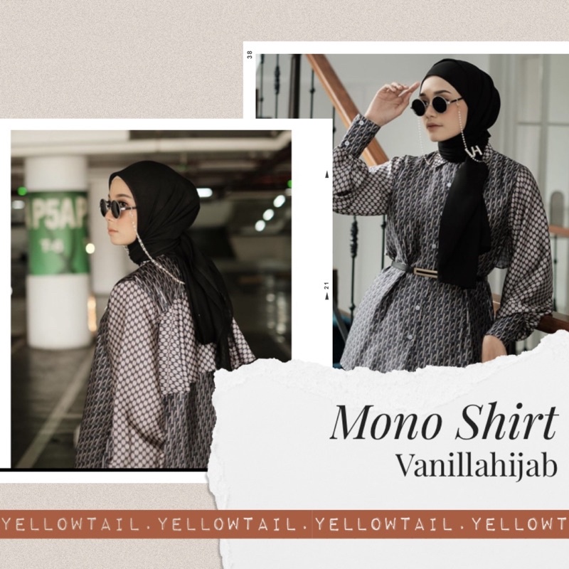 MONO SHIRT OSCAR VANILLAHIJAB