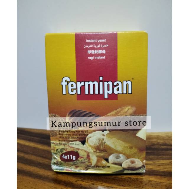 

Fermipan Ragi Fermipan Sachet 11 gr (harga 1 sachet, bukan 1 kotak)