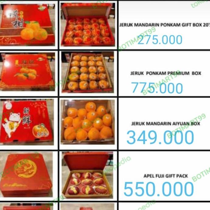 

GIFT BOX JERUK PONKAM SEPESIAL IMLEK FH51515ED