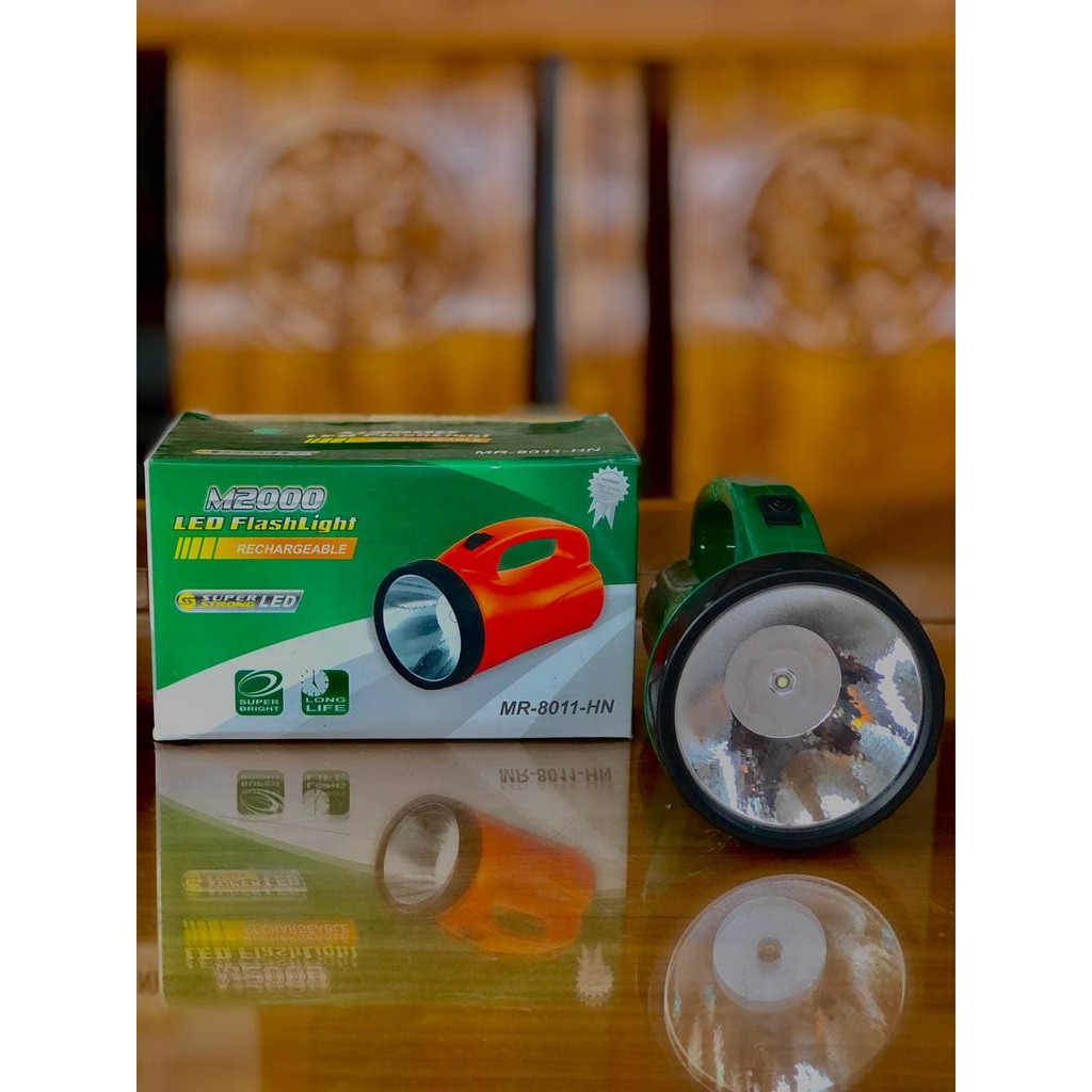 SENTER M2000 TIPE MR-8011-HN LED FLASHLIGHT CHARGER