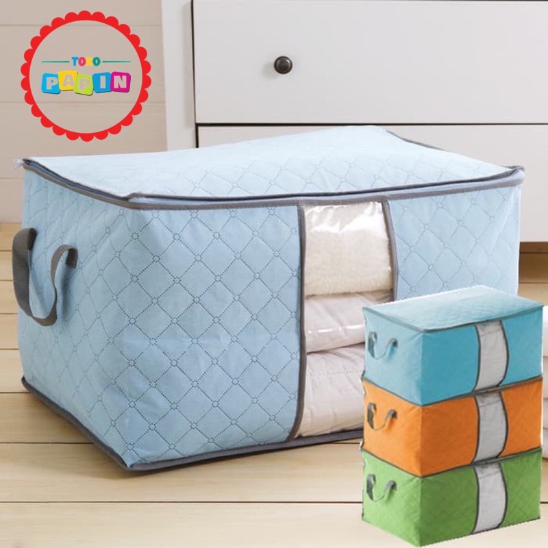 Keranjang Pakaian Baju Anak Bayi Tempat Penyimpanan Storage Box Baby Serbaguna Praktis Bisa Lipat