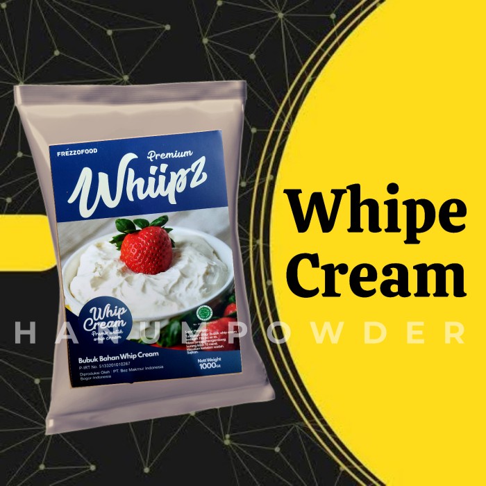 

WIPPY CREAM / WHIPPING CREAM / WHIPPED CREAM BUBUK / FREZZO / 1 KG