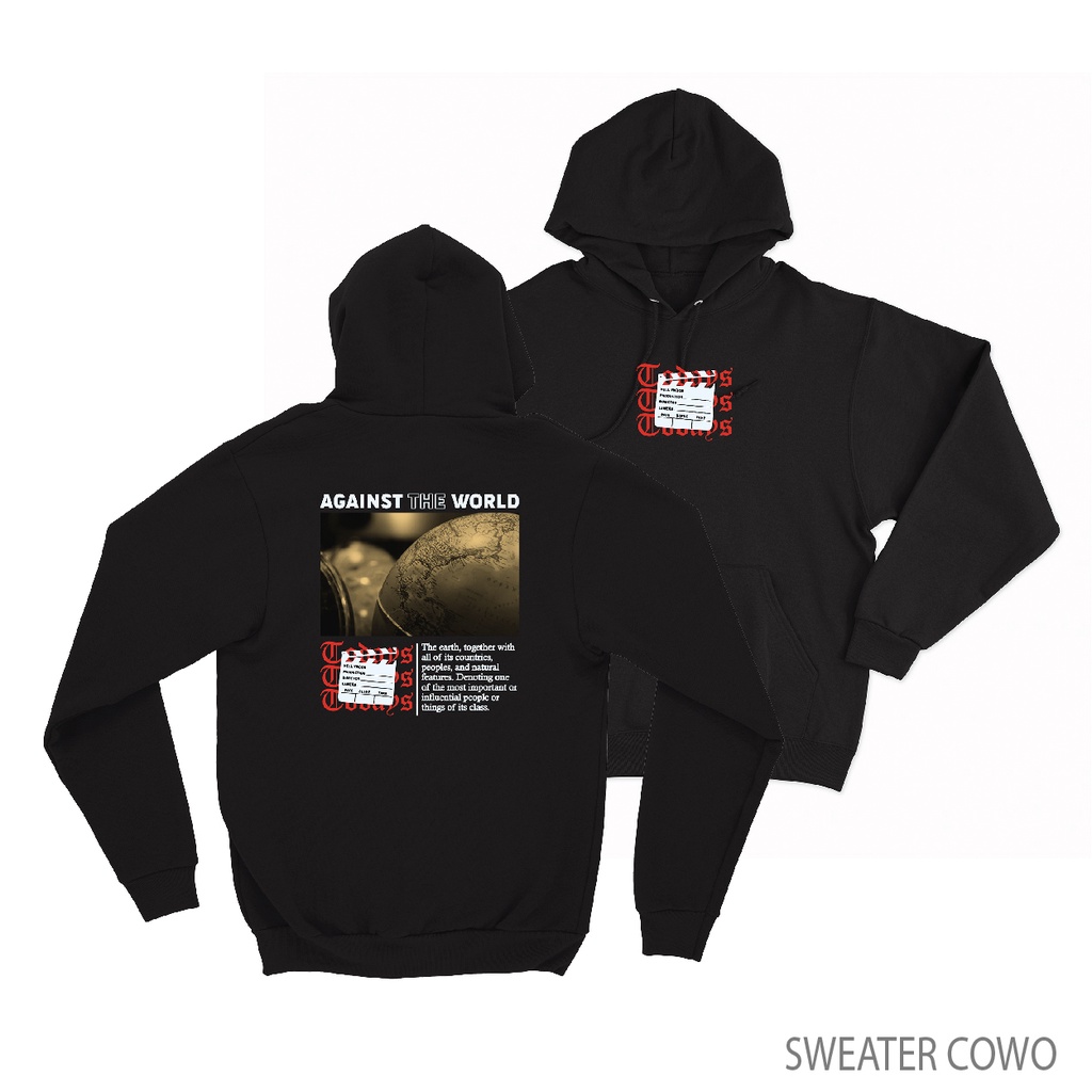 Sweaterpolos Hoodie Jumper ATW ( Sablon ) Unisex Pria &amp; Wanita