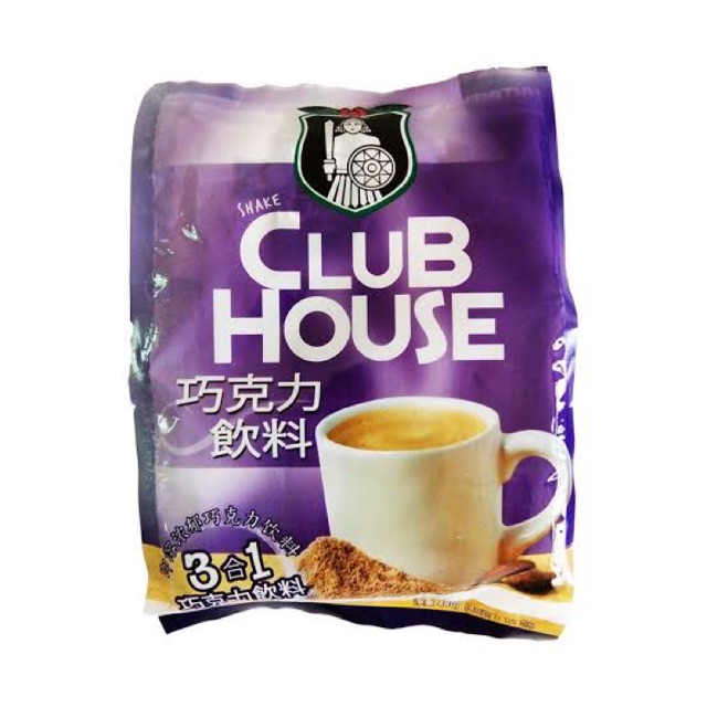 

CLUB HOUSE CHOCO DRINK 3 in 1 ISI 12