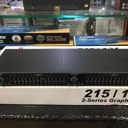 EQUALIZER DBX 215 + SUBWOOFER GRADE A++ NEW INCLUDE SUB OUT Star Seller