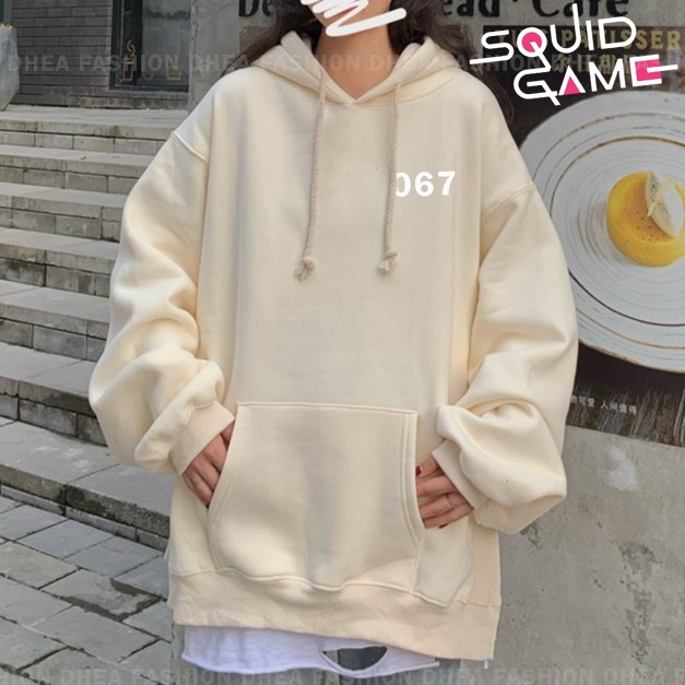 Squid Game Hoodie Pria &amp; Wanita | Hoodie Lagi Viral [ BISA COD ]